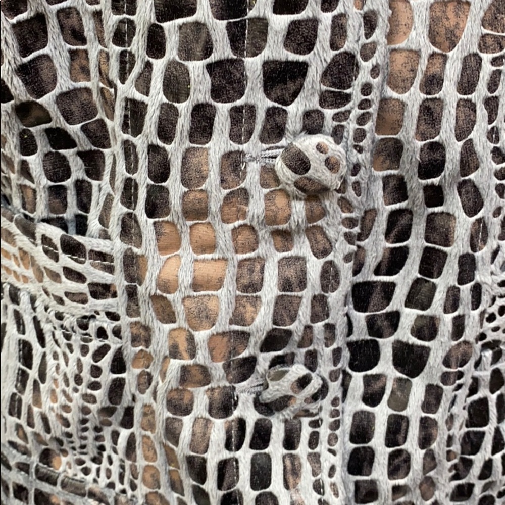 Ruby Rd Textured Animal Print Jacket - Picture 3 of 4